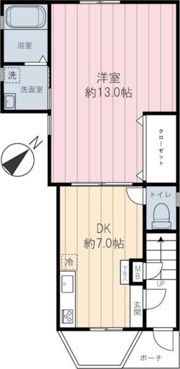レジデンス本駒込の間取り画像