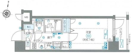 フェニックス椎名町駅前の間取り画像