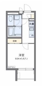 クレイノNAKAMURAの間取り画像