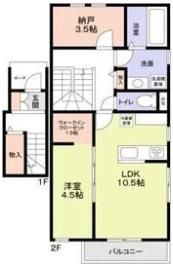守山区守山三丁目新築計画B棟(東)の間取り画像