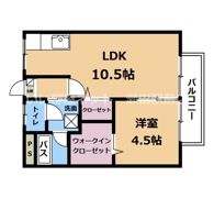 コーポGENの間取り画像