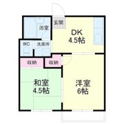 フォーブル掛川の間取り画像