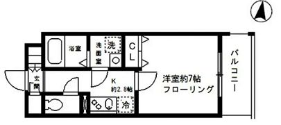 SKガーデン亀戸の間取り画像