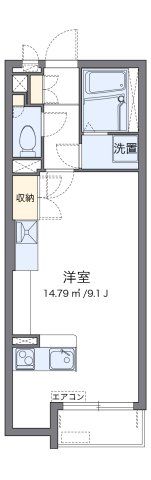 ミランダパレスアニマル21Sの間取り画像