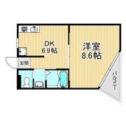 エルスタンザ武蔵小金井の間取り画像