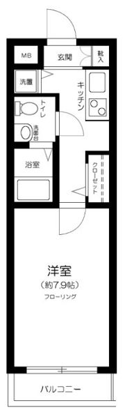 ステージファースト赤堤の間取り画像