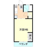 サンハイツミナミの間取り画像