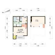 プランドール太子堂の間取り画像