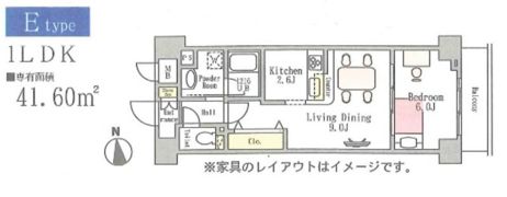 フォンテ オットの間取り画像