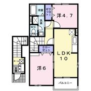 プレミ－ル下河原の間取り画像