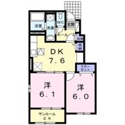 アルバーダ・MⅢの間取り画像