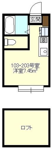 Axia Court Kishiyaの間取り画像