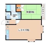 コーポ508の間取り画像