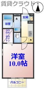 サンシャトーⅠの間取り画像