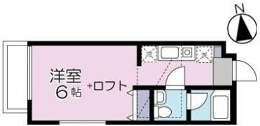 ベルエア野方の間取り画像