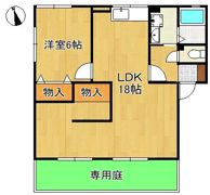ウィステリア中吉田 A棟の間取り画像