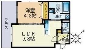 エルプレシア栄恵町の間取り画像