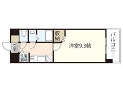 ノーブル広島駅前の間取り画像