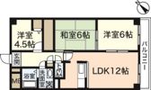 カルフール大町の間取り画像