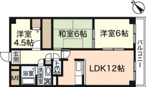 カルフール大町の間取り画像