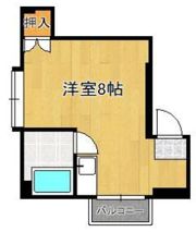 コーポラス旭の間取り画像