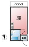 ガーデンハイムⅠの間取り画像