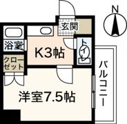 バオバブ白島の間取り画像
