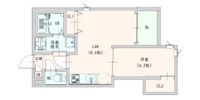 プルーム中原東の間取り画像