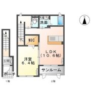 メイプルコートBの間取り画像