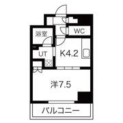 ラフルール連坊の間取り画像