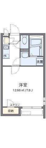 クレイノメイプル西大寺の間取り画像