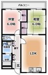 富士雁屋西マンションの間取り画像