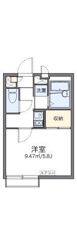レオパレスBRISE関町東の間取り画像