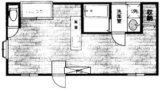 ラフィーネ1号館の間取り画像