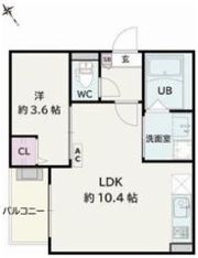 Jack koshinⅥの間取り画像
