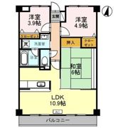 ベレッツァ芦屋Ⅰの間取り画像