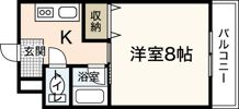ルーエ祇園の間取り画像