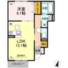 Konnforuta Koro（ｺﾝﾌｫﾙﾀ ｺﾛ）の間取り画像