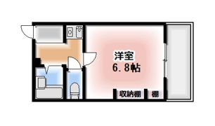 日吉ハイツの間取り画像