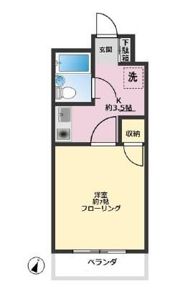 アヴ二ール若木の間取り画像