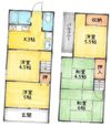 柳町テラスハウスの間取り画像