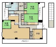 西草深町（紀本）戸建の間取り画像