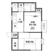ユウコーポの間取り画像