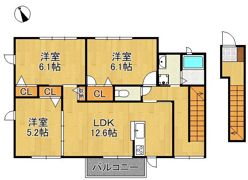ShaMaison華里B棟の間取り画像