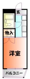 創和ハイツの間取り画像
