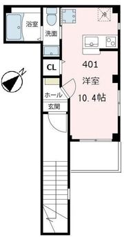 パルテール蒔田の間取り画像