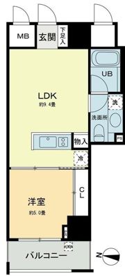 ベルファース本郷弓町の間取り画像