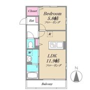 ハイブリッドメゾンの間取り画像