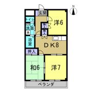ソシア巽が丘の間取り画像