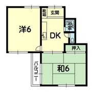 新外ハイツの間取り画像